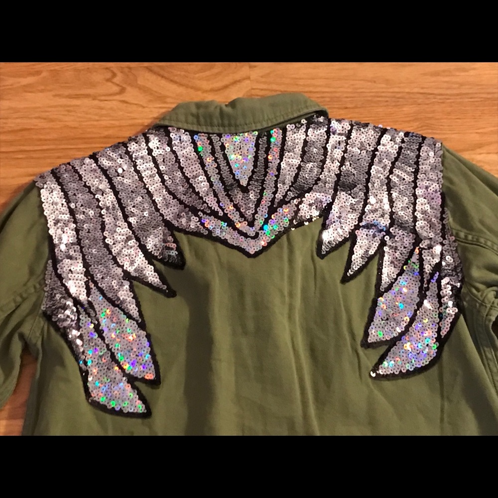 Topshop sequin jacket
